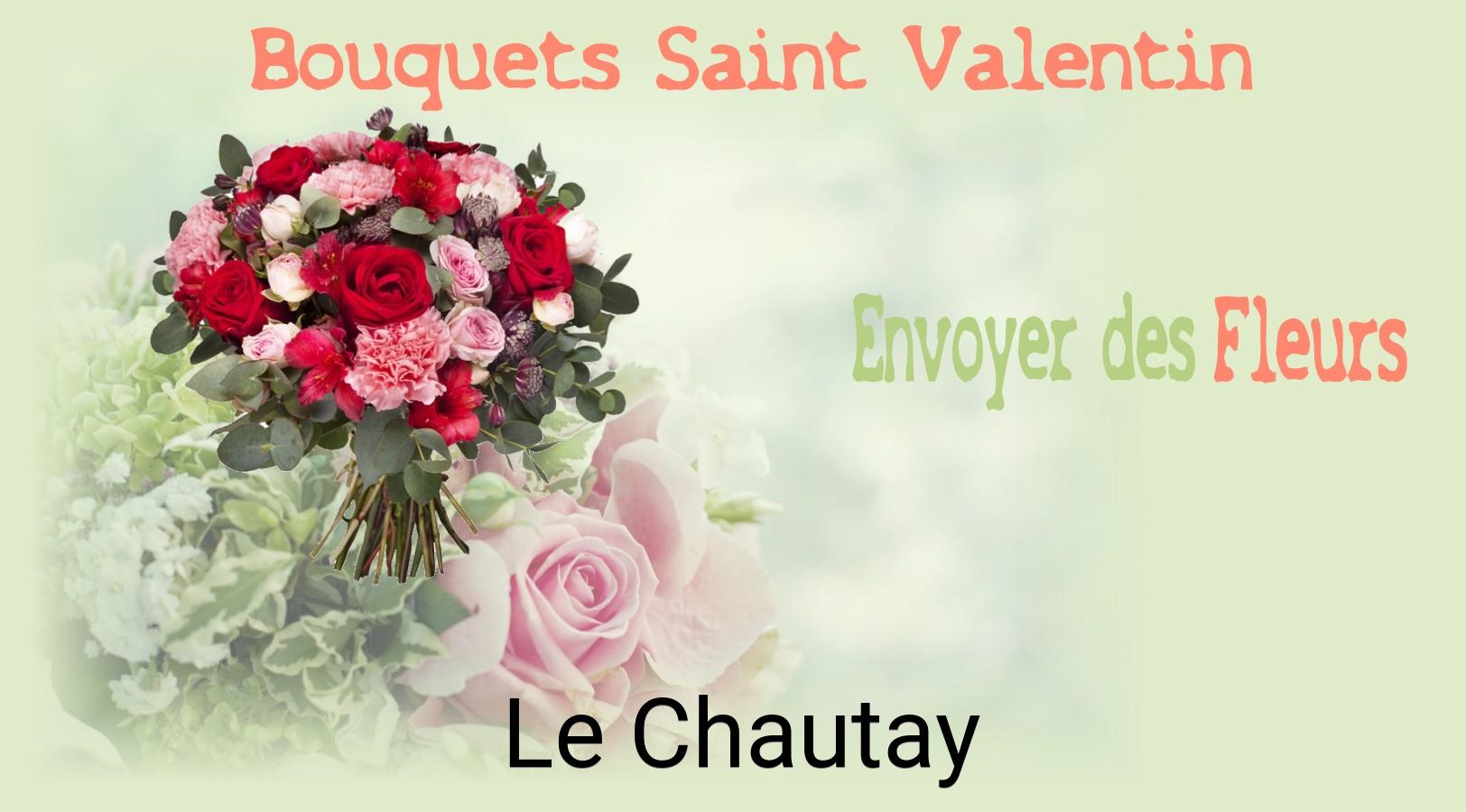 Roses de Saint-Valentin livrées à Le Chautay